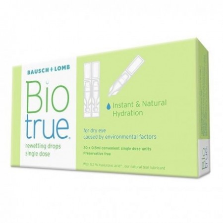 BioTrue Lagrima artificial Unidoses